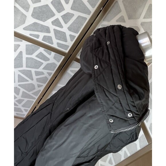 BCBGMaxazria Bcbg Mazazria PARKA Puffer JACKET COAT SZ M BLACK FILLING DOWN - Picture 9 of 15